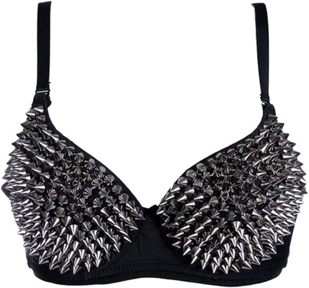 Cone Stud Bra