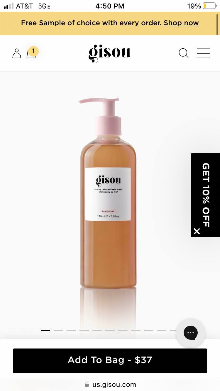 Honey Infused Hair Wash