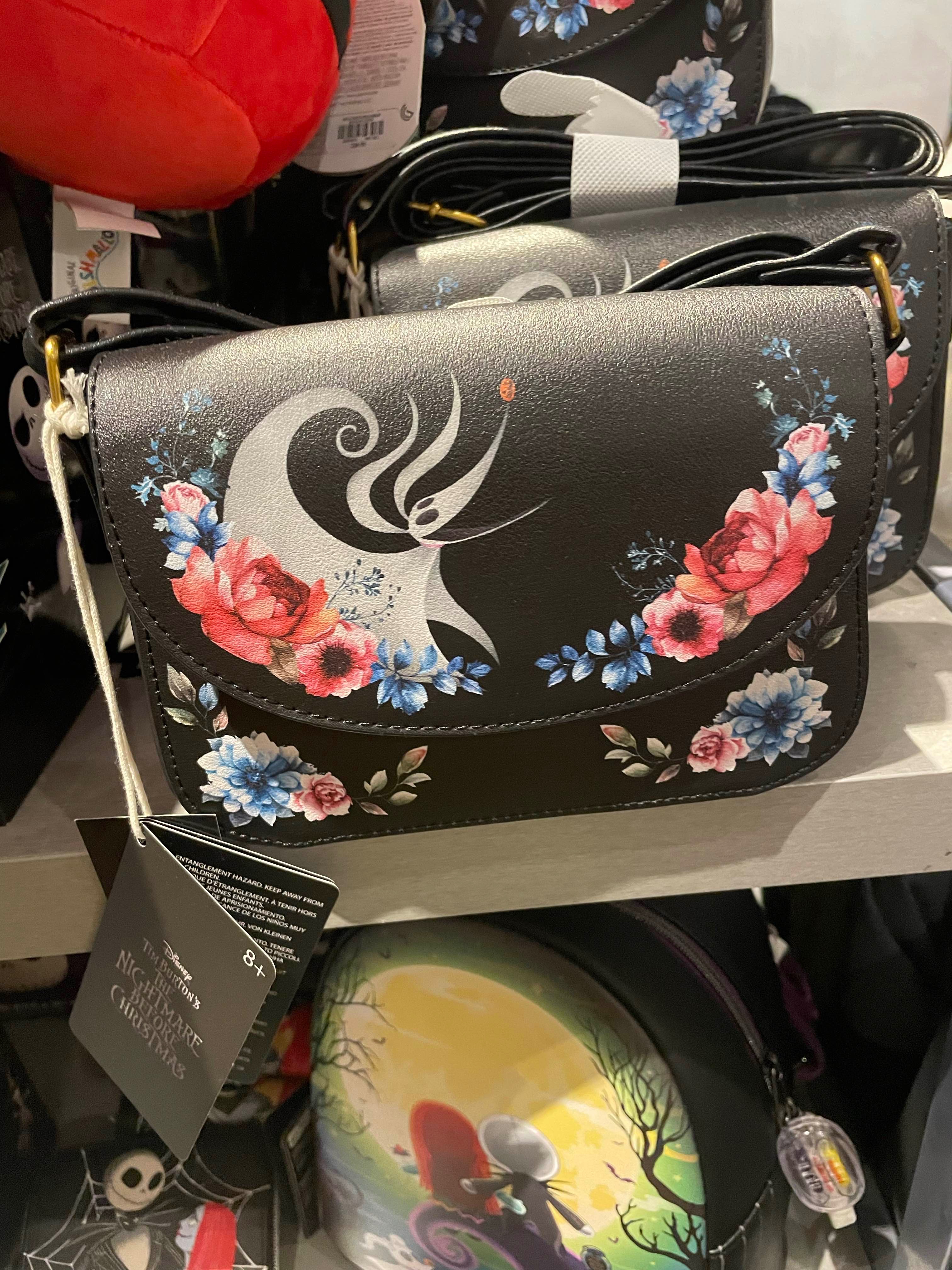 Loungefly The Nightmare Before Christmas Zero Floral Crossbody Bag