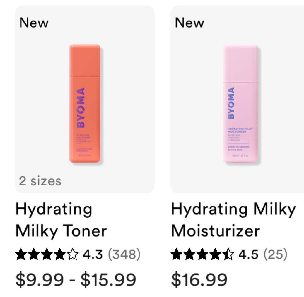 BYOMA Hydrating Milky Toner