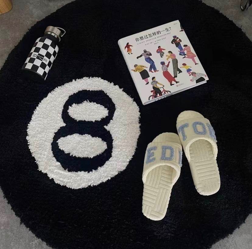 Stussy 8 ball rug