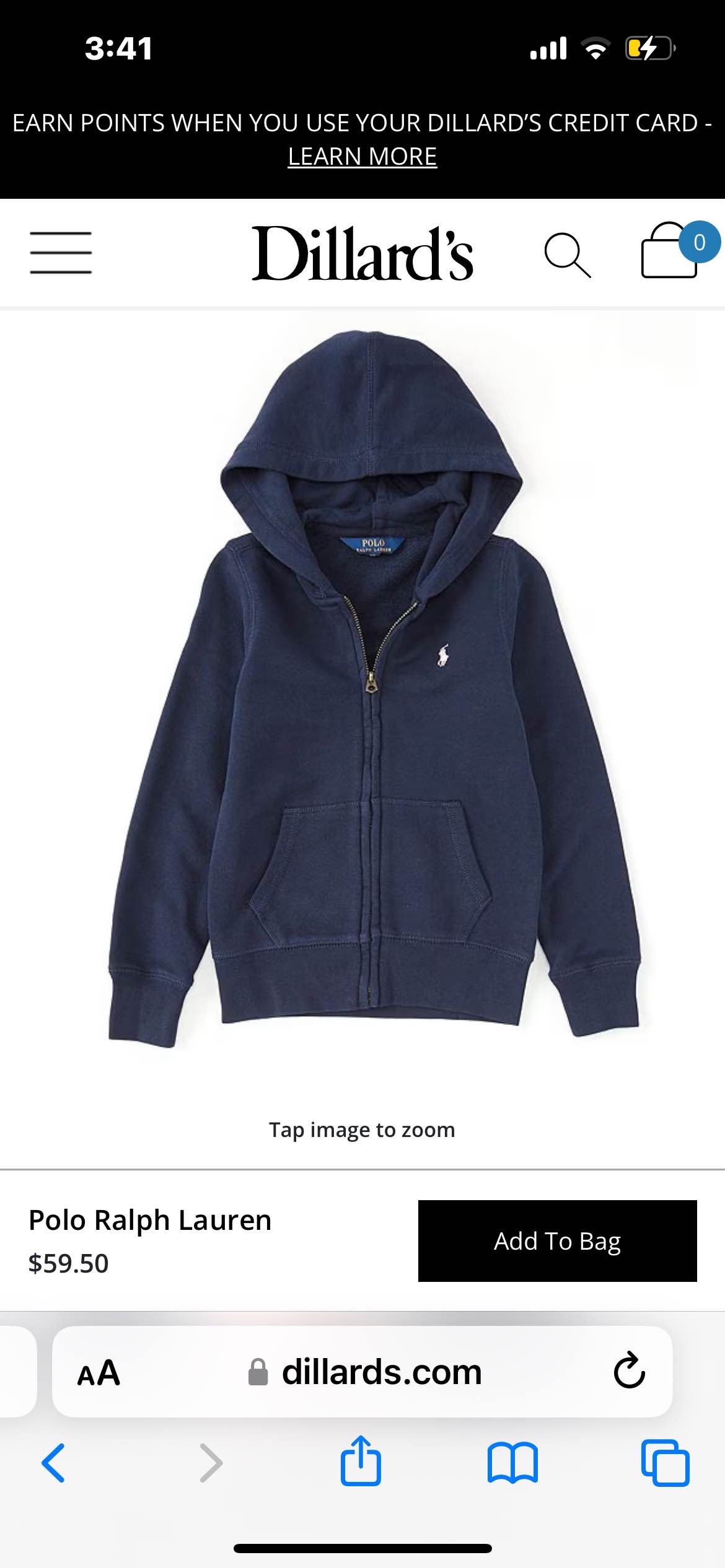 Polo Ralph Lauren French Terry Hoodie Jacket