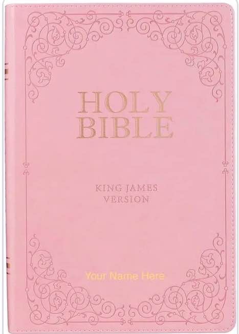 King James Bible, Pink Cover