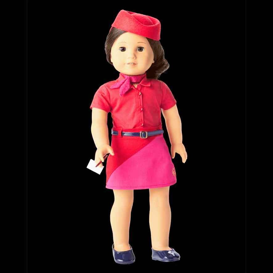 American Girl® Air Lines Flight Attendant Uniform for 18-inch Dolls