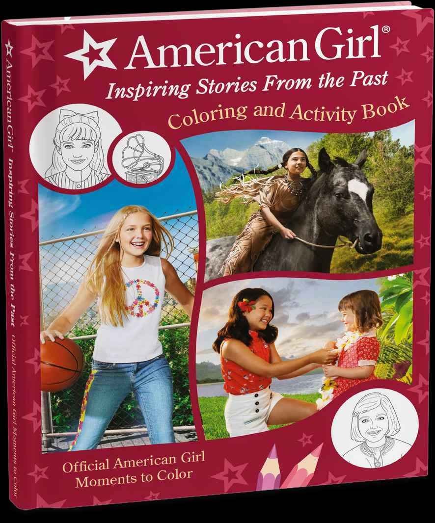 American Girl: Inspiring Stories from the Past Coloring & Activity Book