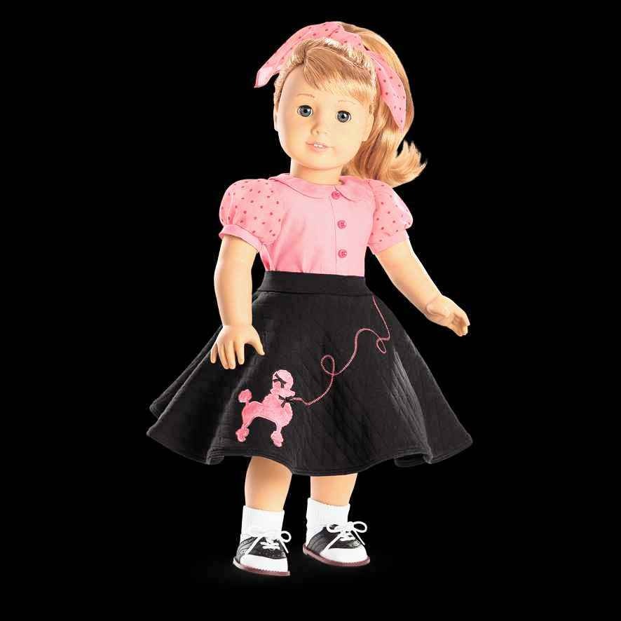 Maryellen's™ Poodle Skirt Outfit for 18-inch Dolls