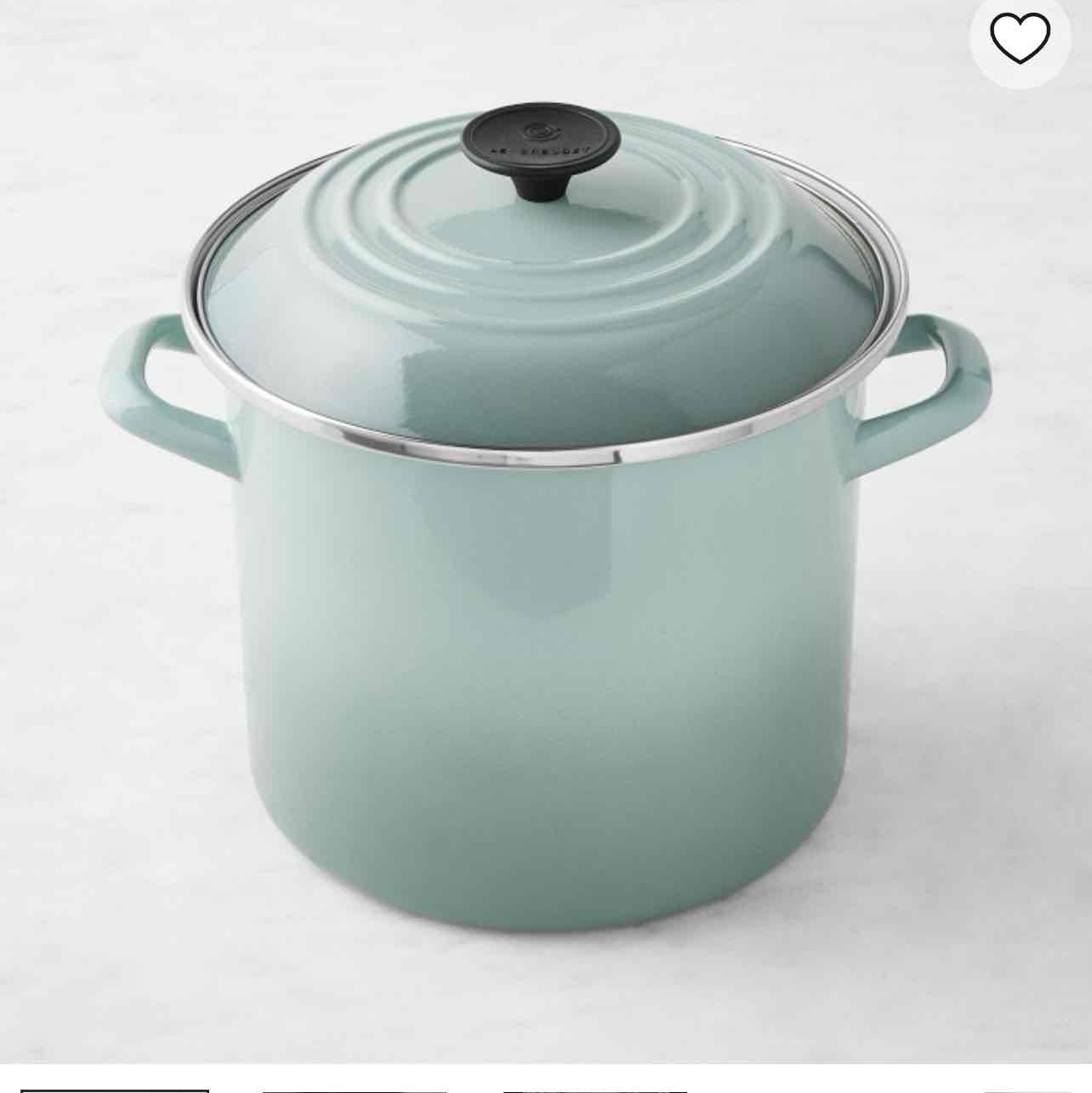 Le Creuset Enameled-Steel Stock Pot | Williams Sonoma