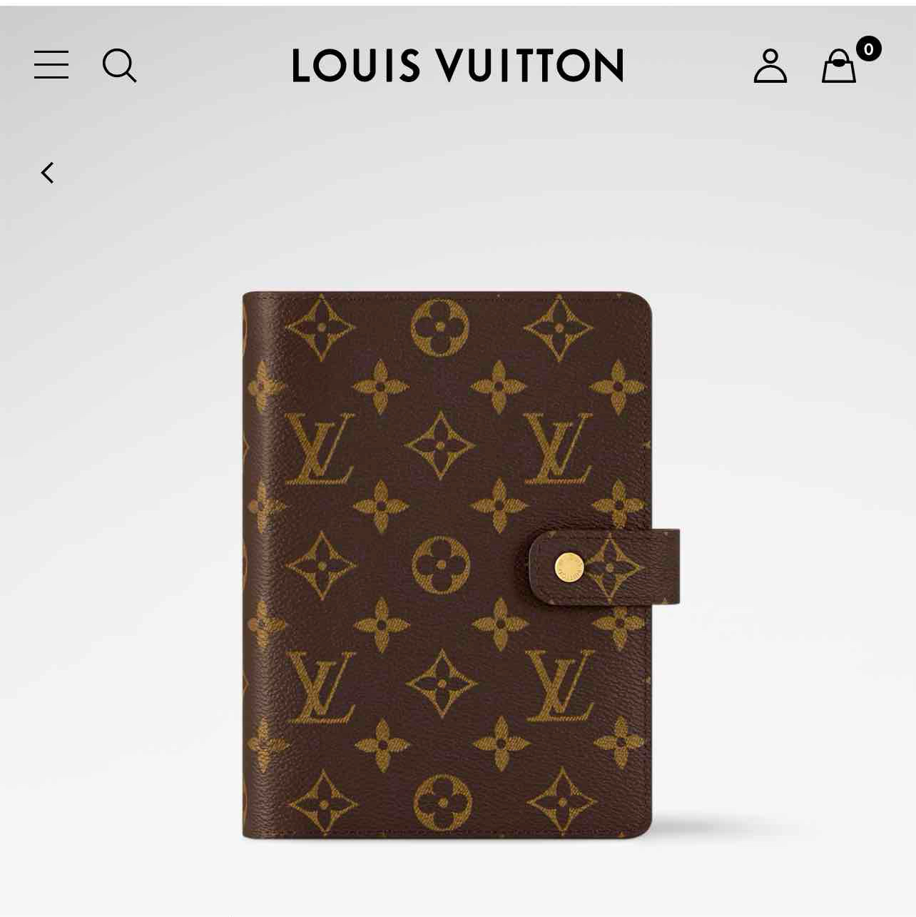 Medium Ring Agenda Cover