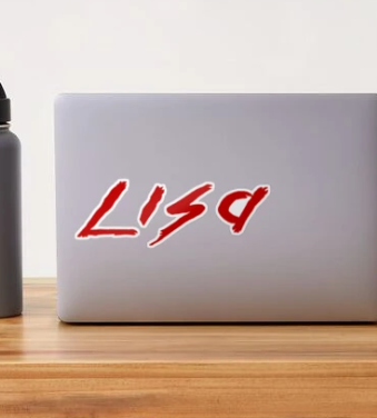LISA THE PAINFUL Logo Sticker