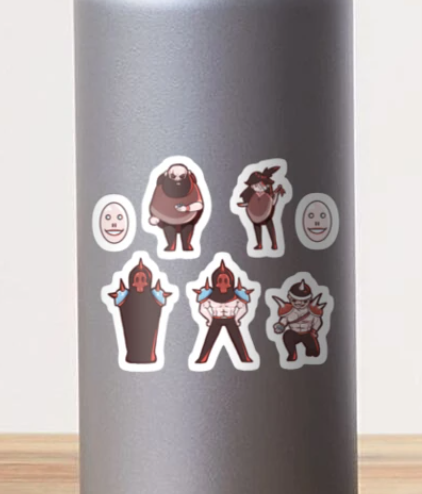 LISA: The Painful sticker set
