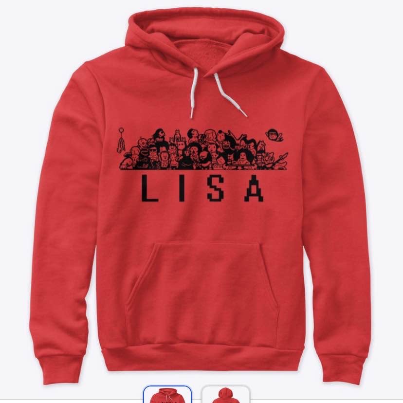 LISA RPG unisex pullover hoodie