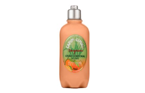 Loção hidratante L'Occitane capim-limão e tangerina