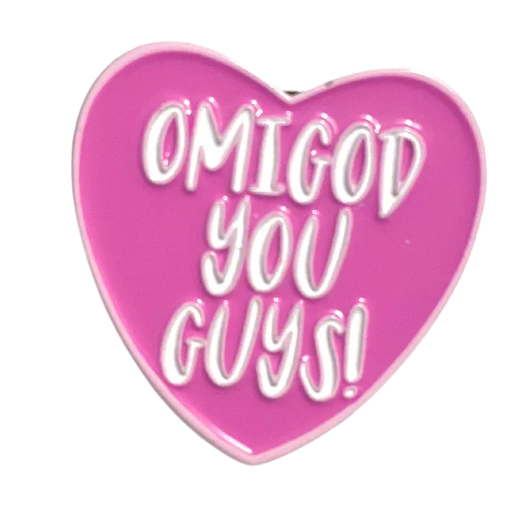 Legally Blonde 'Omigod You Guys' Enamel Pin