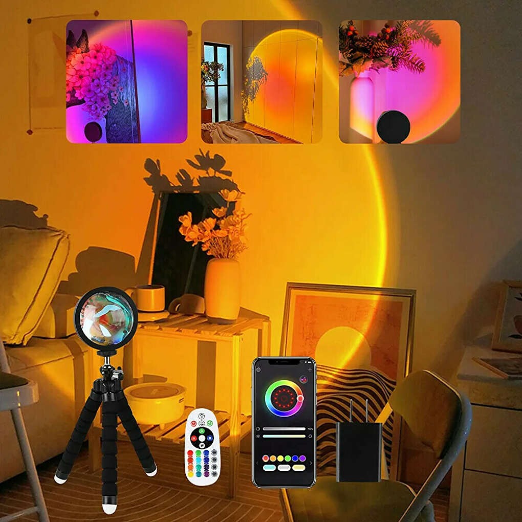 Smart Sunset Projection Lamp