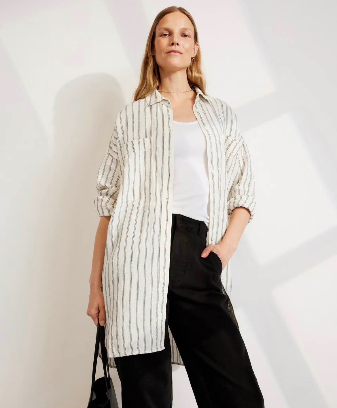 The Way-Long Linen Shirt