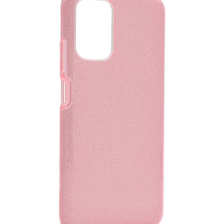 Futrola silikon GLITTER SHOW YOURSELF za Xiaomi Redmi Note 10 roze