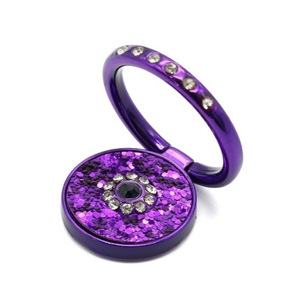Drzac RING STENT Elegant za mobilni telefon ljubicasti