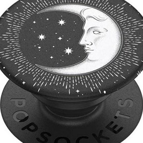 PopSockets PopGrip Cell Phone Grip & Stand - Moon Man