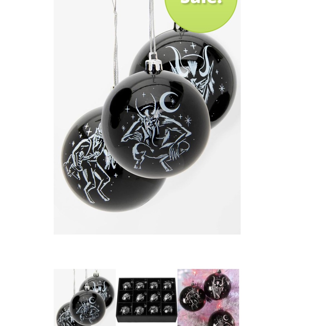 Krampus Hexmas Baubles 12-Pack