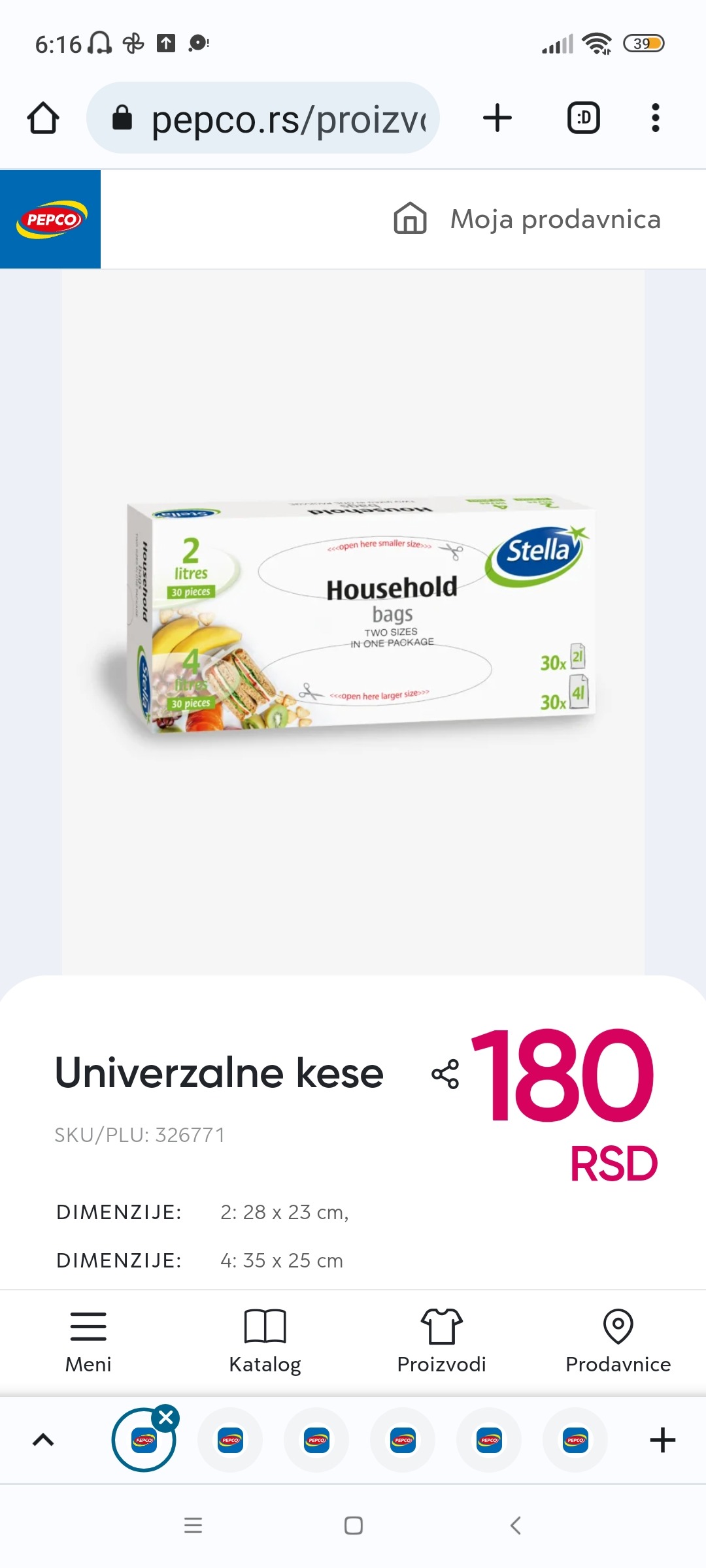 Univerzalne kese LP-Stella 326771 - PEPCO Serbia Univerzalne kese, 180 RSD. Pogledajte više u PEPCU.