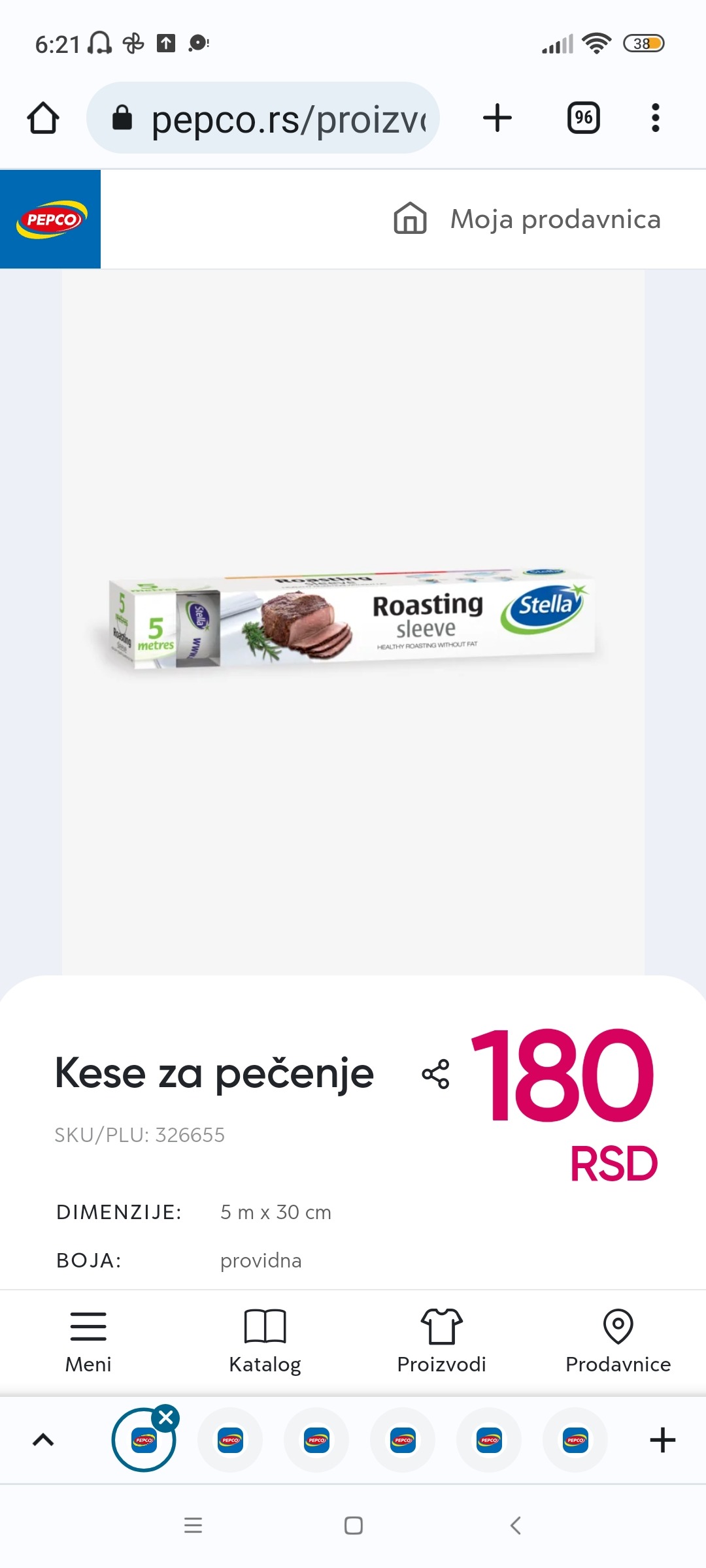Kese za pečenje LP-Stella 326655 - PEPCO Serbia Kese za pečenje, 180 RSD. Pogledajte više u PEPCU.