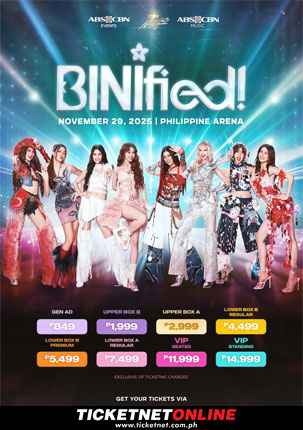 BINIFIED VIP STANDING + BINI LIGHTSTICK
