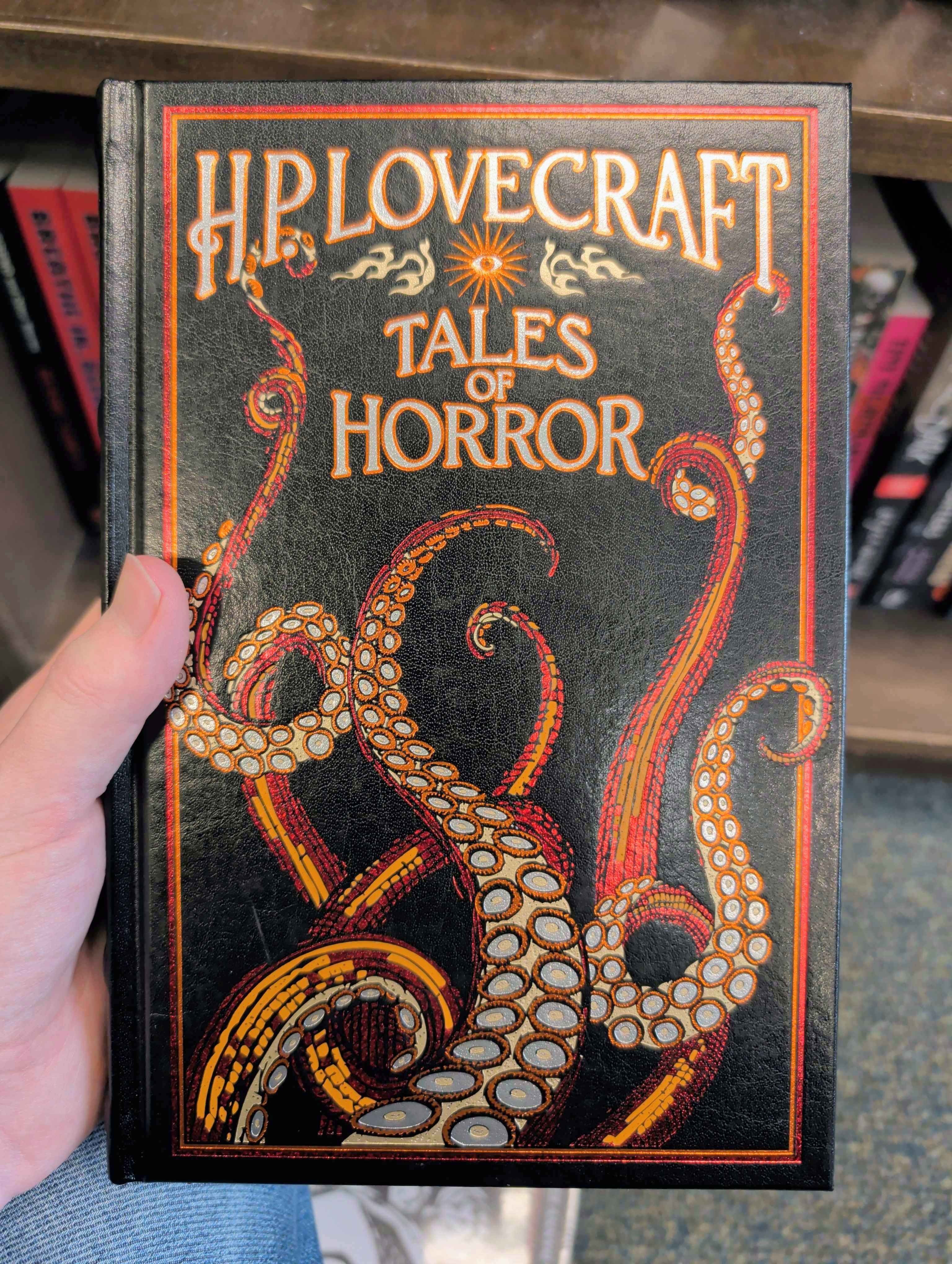H. P. LOVECRAFT TALES OF HORROR Leather Bound Classics