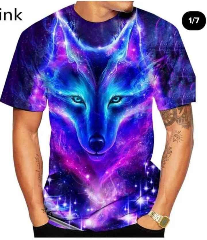 Magic Galaxy Wolf T-Shirt