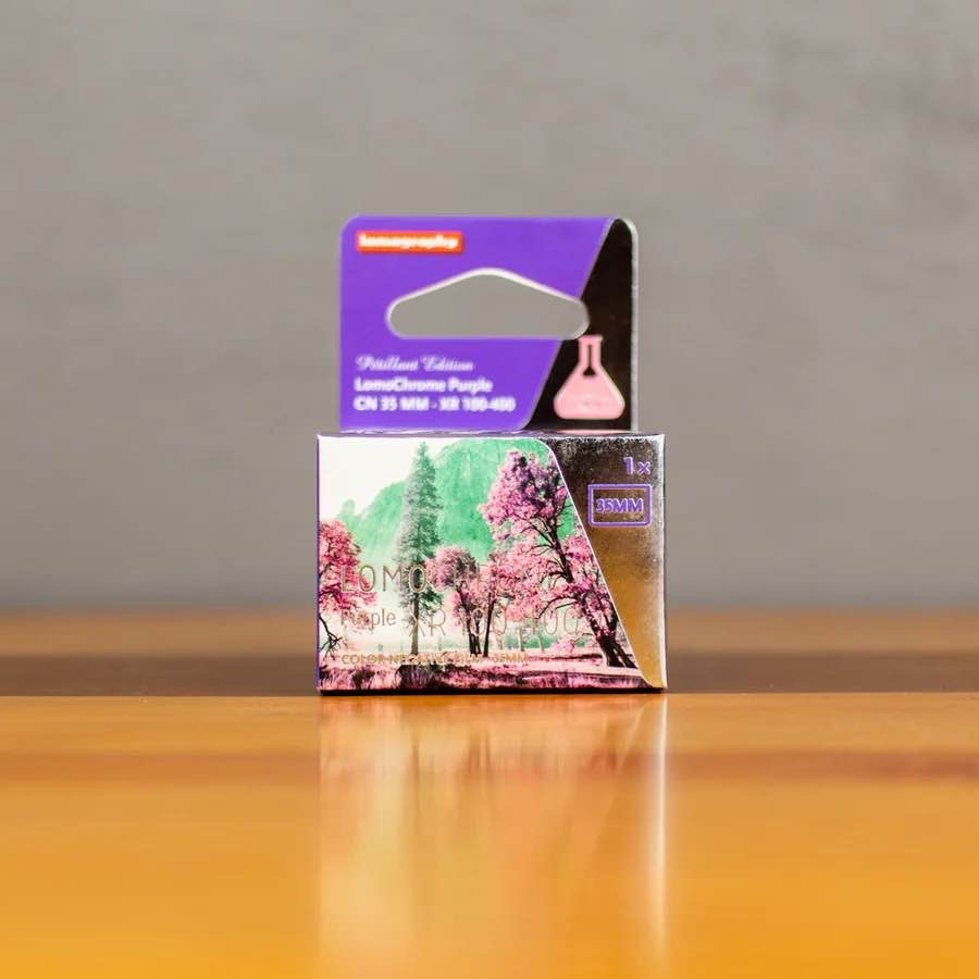Lomography LomoChrome Purple Pétillant Edition ISO 100-400 35mm 36 Exposure Roll
