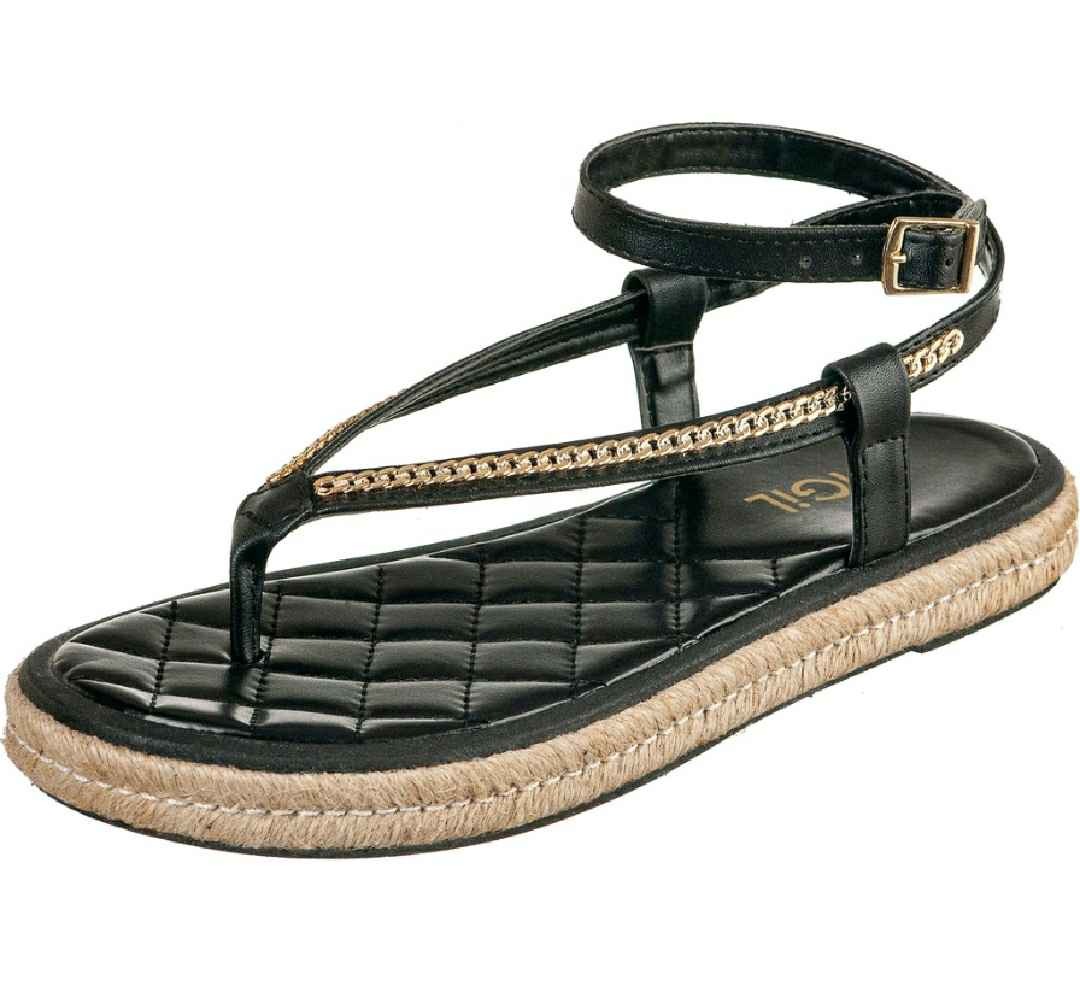 Rasteirinha Chanel Inspired (Shoppee)