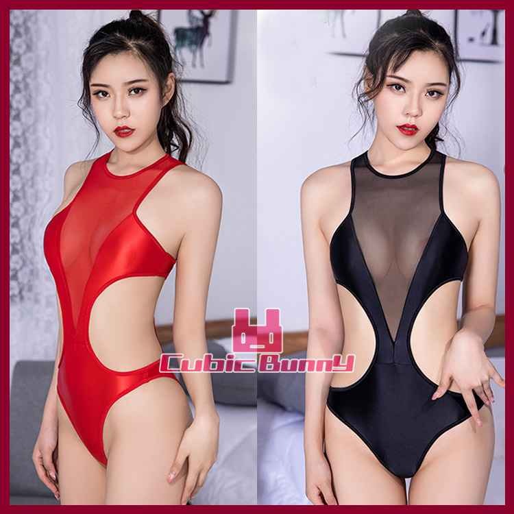 translucent swimsuit