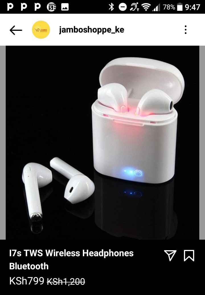 I7s TWS Wireless Headphones Bluetooth