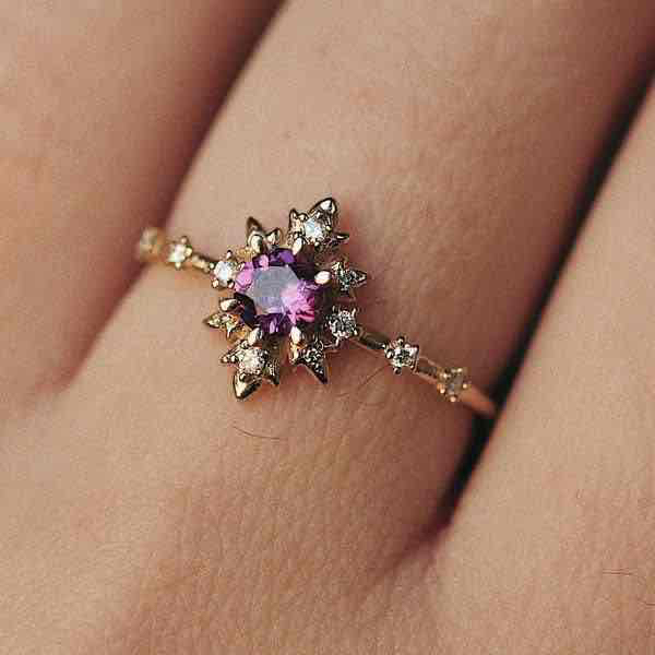 Unique Demi-Fine Gold Ring