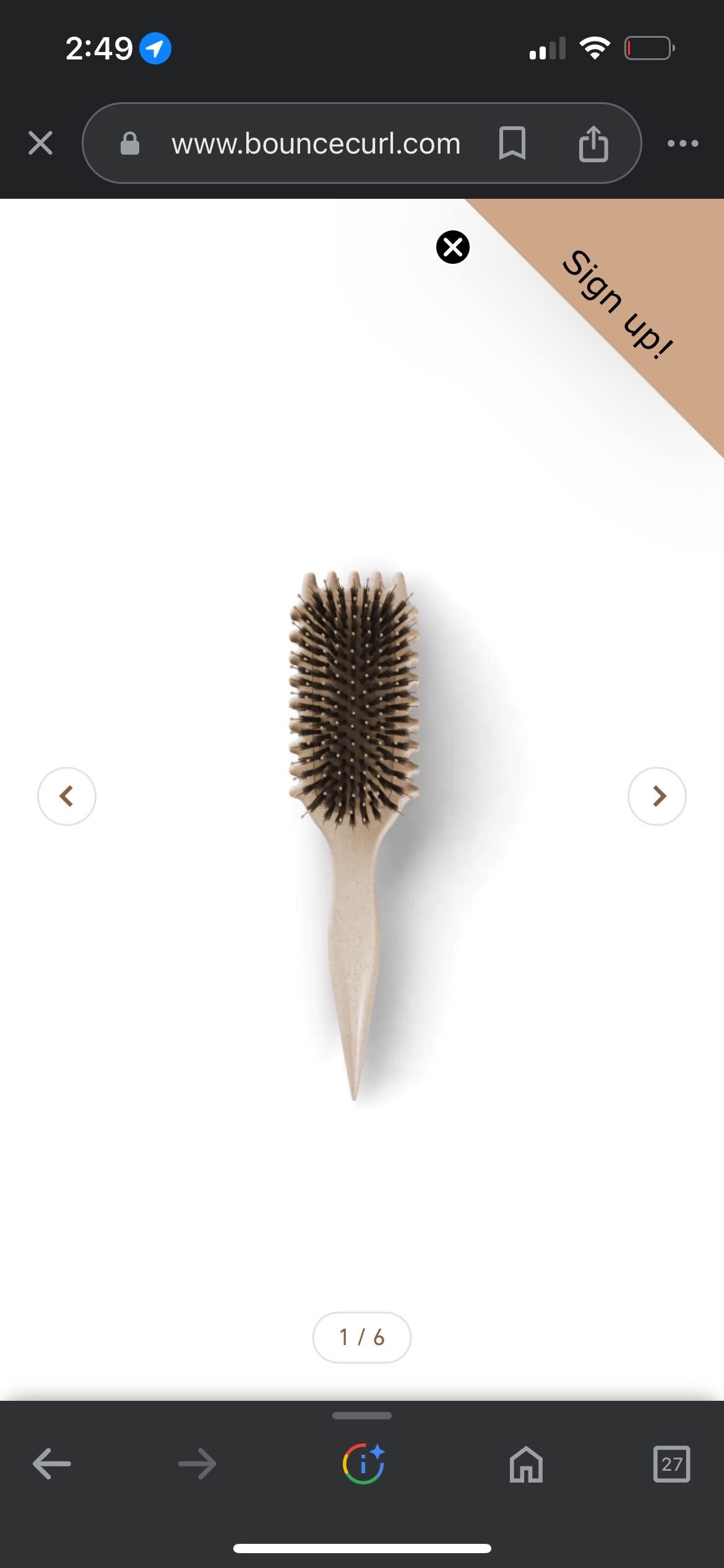 Bounce Curl Define Styling Brush