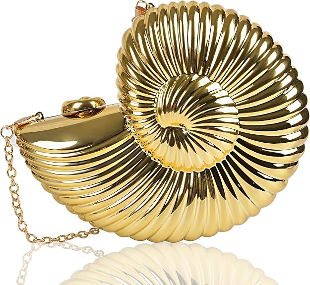 Seashell Bag Shell Purse Clutch