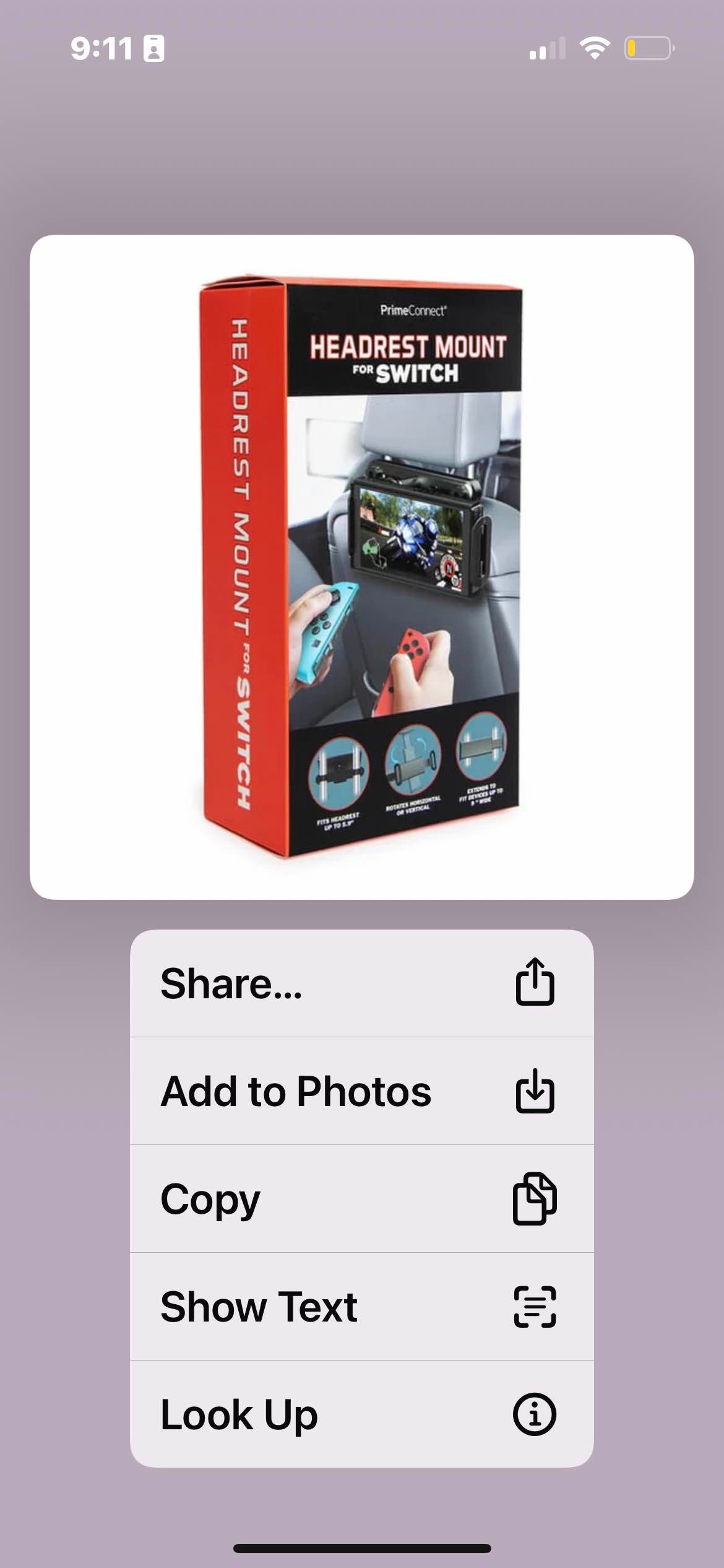 Five Below Car Headrest Mount for Switch (each) Delivery or Pickup Near Me - Instacart