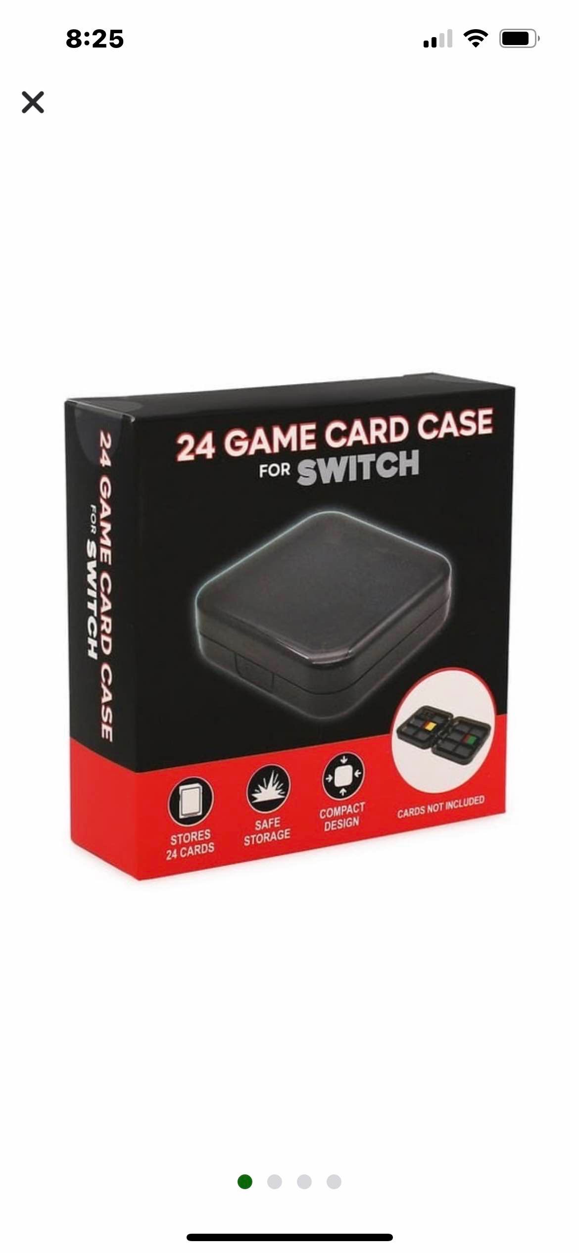 Five Below 24-Game Card Case for Switch (each) Delivery or Pickup Near Me - Instacart