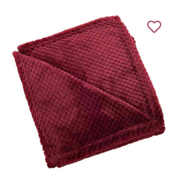 Cordovan Heavenly Plush Bubble Throw