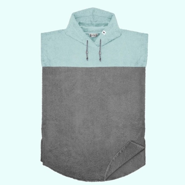 Poncho Short Turquoise