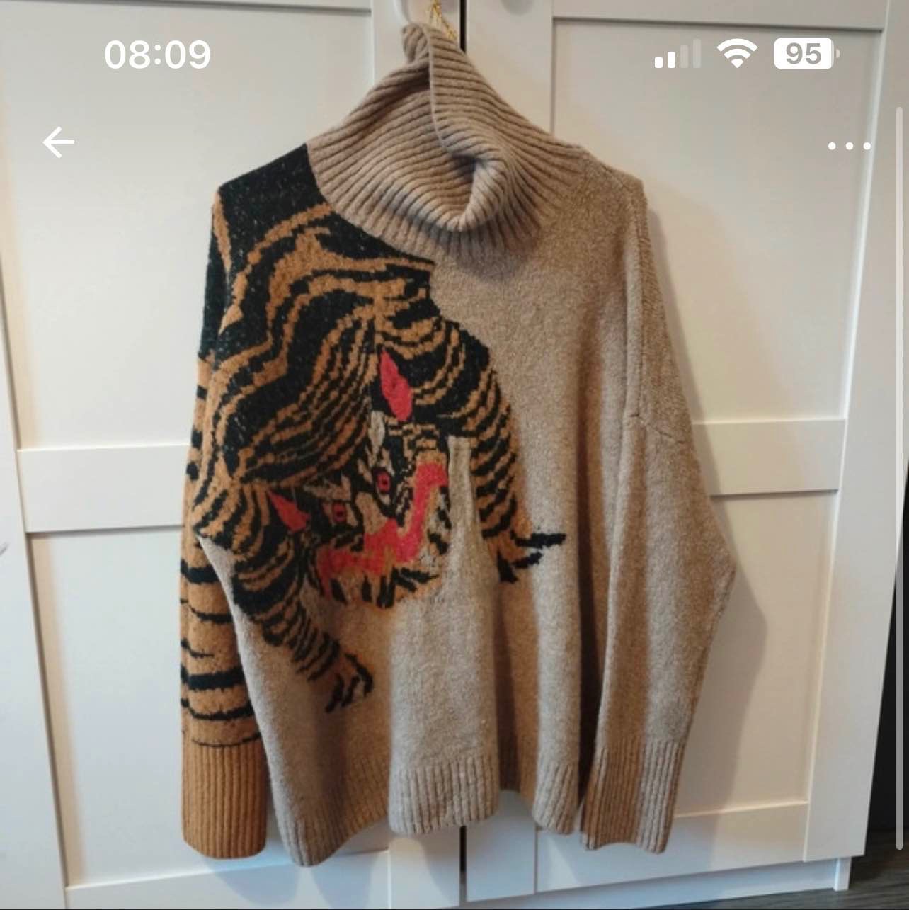 H&M tiger knitted sweater - I offered 12€