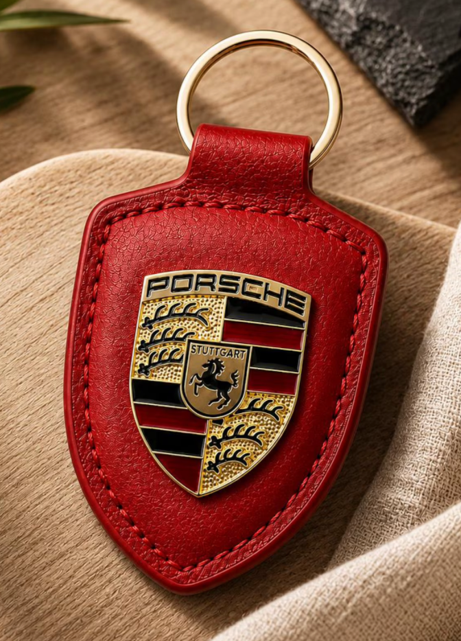 Porsche Keychain