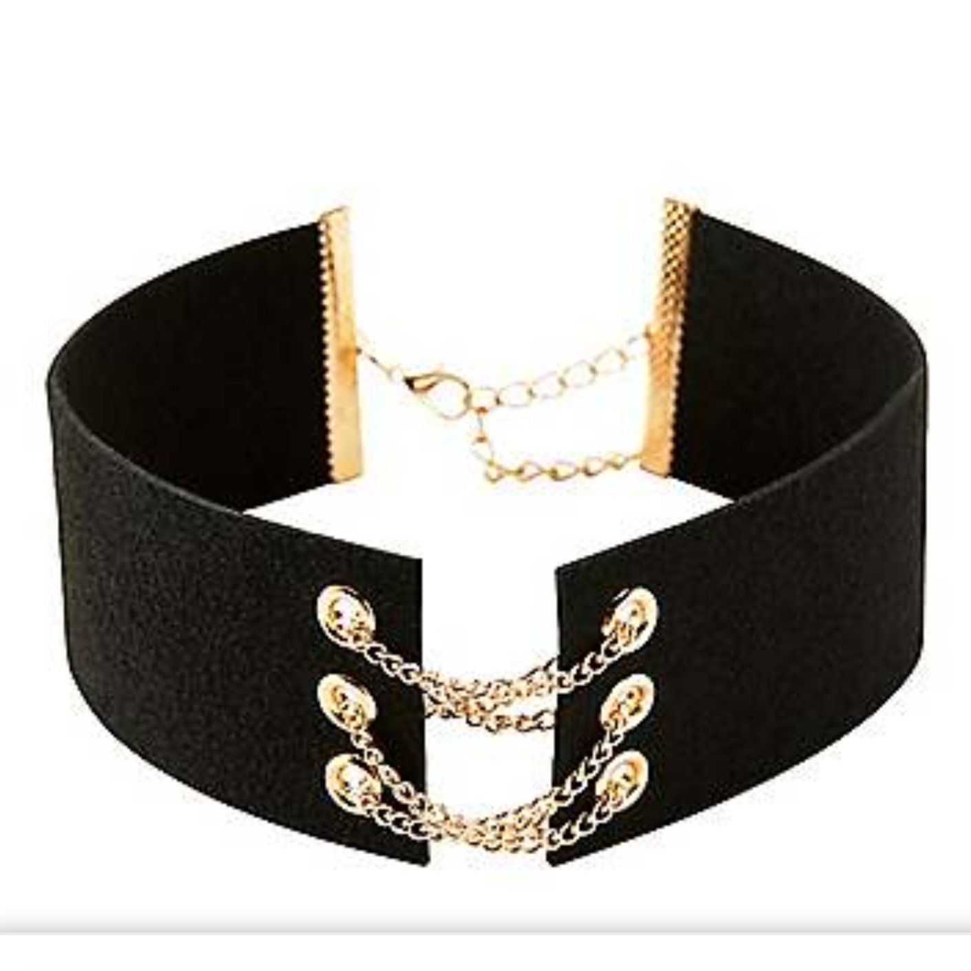 Lace Up Pirate Choker Necklace - Spirithalloween.com