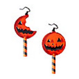 Lollipop Earrings - Trick 'r Treat - Spirithalloween.com