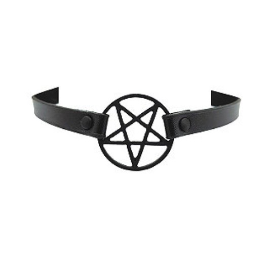 Pentagram Choker Necklace - Spencer's