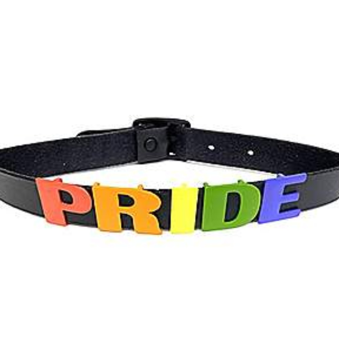 Rainbow Pride Collar Choker Necklace - Spencer's