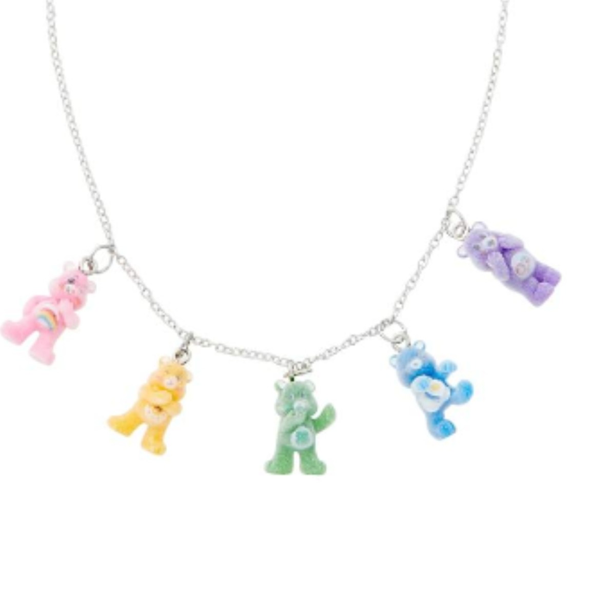 Assorted Care Bears Dangle Choker Necklace - Spencer's