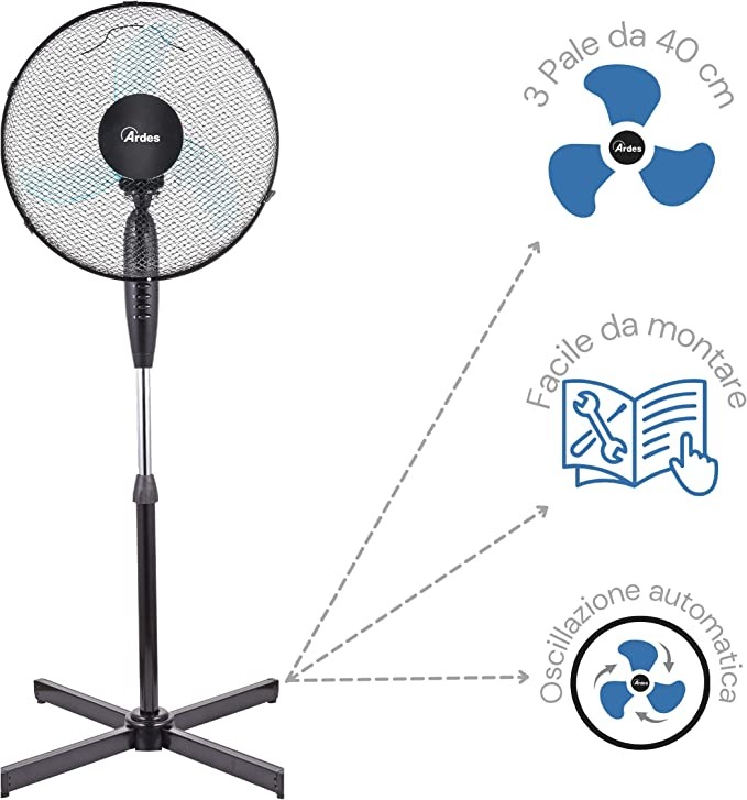 Ventilatore Ardes AR5AM40P