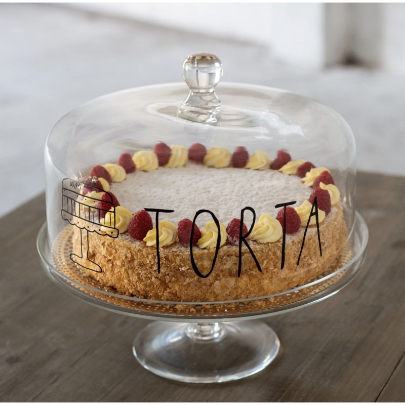 Campana in vetro "TORTA"