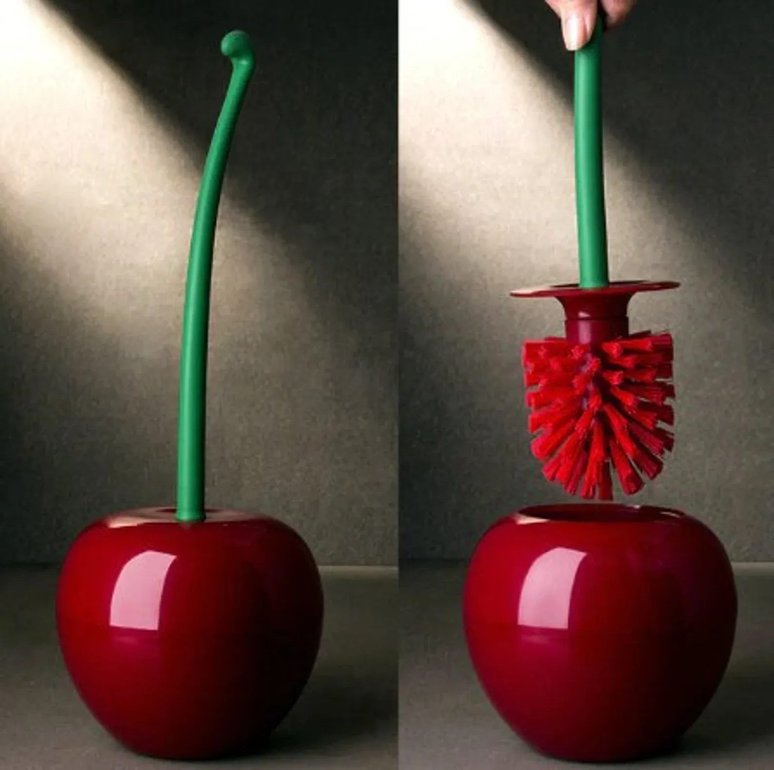 Scopino a forma di ciliegia