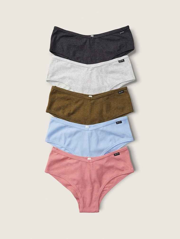 5-Pack Cotton Cheeksters - PINK - pink